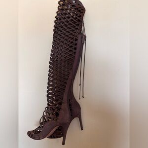 Vince Camuto Brown Over the Knee Boots